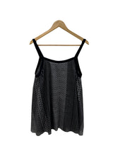 dot pattern sleeveless