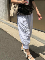 Drape balloon capri pants(3color)