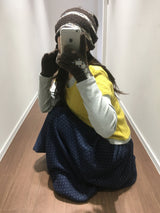 Wool Dot Balloon Skirt (2Colors)