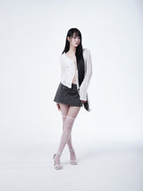 FAIRY STUD SKIRT[GRAY]