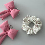 SPRING FLOWER SCRUNCHIE