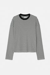 Lenny waffle crop long sleeve