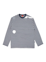 FMACM 24SS Patchwork Striped Long Sleeve T-Shirt
