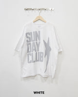 サンディプリンティングショートスリーブTシャツ