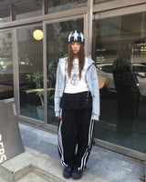 Powder crop hood jumper