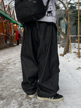 Whale cut denim pants