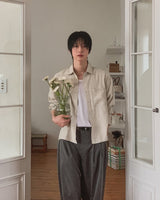 Lottie Linen Crop Shirt
