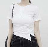 Rubina バートンアンバランスTシャツ