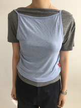 YWD LAYERED SLEEVELESS (5color)