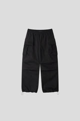 Peach Velvet Cargo Pants