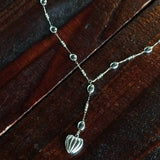 antique love necklace