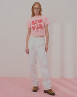 POINTAGE LOGO CROP TSHIRT-PINK