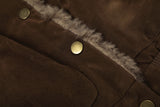 Mara Suede Fur Lined Jacket