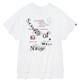 COLLECTION UNBALANCE CUTTING LOOSE FIT T-SHIRT [WHITE]
