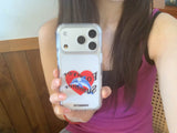 Forever Summer Clear Gel Hard Case (BLACK)