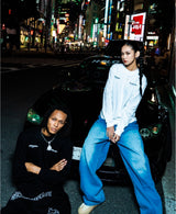 Getricheasy x Supplier Baggy Jeans Faded Blue