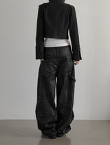 Keele Crop Napoleon Jacket