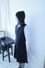 Eve Pintuck Vest (2color)