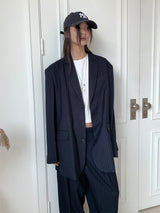 PAPERMOON PIN STRIPE BLAZER JACKET