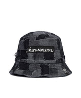 BBD The Apparition Patchwork Denim Bucket Hat (Black)