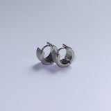 サージカルスチールシャイニングパールリングピアス