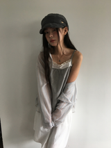 メリ レース ノースリーブ (3color)