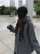ボハフラワーニットボネットハット