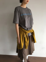 YWD LOGO T-SHIRTS_CHARCOAL