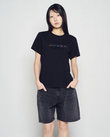 26SSウーマン レインボー ショートスリーブ Tシャツ