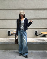 Candy Frill Knit Cardigan