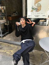 No.1391 B ワッフルフードウォーマーTシャツ (3color)