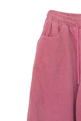 Big Pocket Wide Corduroy Pants