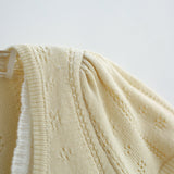 Roux Puff Knit Cardigan