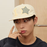 YK Check Applique Ball Cap