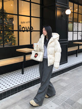 [MADE] ENTOL VELOUR WIDE PANTS