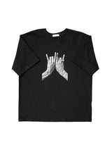 サインカットオーバー半袖Tシャツ 4C