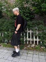 レイヤースティッチバミューダパンツ