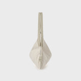 Buckle Cross Bag (Check Ivory)