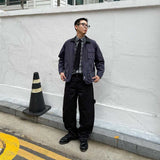 Semi-Wide Patch Carpenter Pants