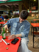 St Weston brush denim shirts
