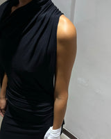 YAMISHITSU "DARKR00M" SLIM FIT JERSEY DRESS "1OF1 UNRELEASED"