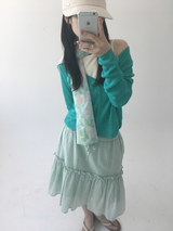 Misty Bloom scarf (3color)