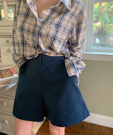 コットンバンディングショーツ - パンツ