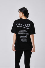 U24 コンセプトTシャツ Black