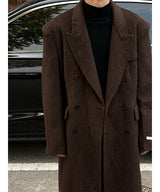 [F/W] Handmade mohair double long coat(3color)
