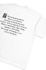 BBD クラッシュドフェイスTシャツ (White)