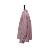 Light Pink Over-Fit Check Shirt