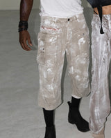 SAKAKEI "DUNE" CARGO SHORTS REGULAR FIT 3/4 LENGTH (1OF1 UNRELEASED)