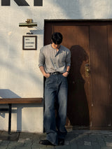 イントゥカラースキームラウンドカーディガン