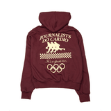 CARDIO HOODIE - BURGUNDY